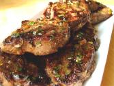 Mediterranean-style Grilled Lamb Chops With Fresh Mint And Orange Jelly